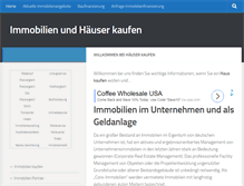 Tablet Screenshot of immobilien-haus-kaufen.de